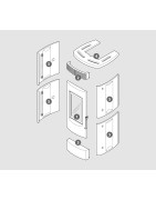 Kit Habillage CLASSIC-2 (faïence) bordeaux poli - 2062916233