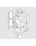 Kit Habillage ILE-2 (faïence) blanc poli - 2062916434
