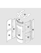 Kit Habillage DRUM ED (faïence) noir opaque - 2062919232