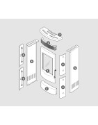 Kit Habillage DUAL XW (faïence) crème sablé - 2060900735