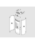 Kit Habillage RADIUS (acier verni) noir - 2060916900