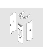 Kit Habillage STARLET (acier verni) blanc - 2060918407