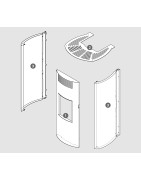 Kit Habillage STARLET ED (acier verni) noir - 2060919500