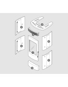 Kit Habillage CLASSIC XW (faïence) blanc poli - 2062900634