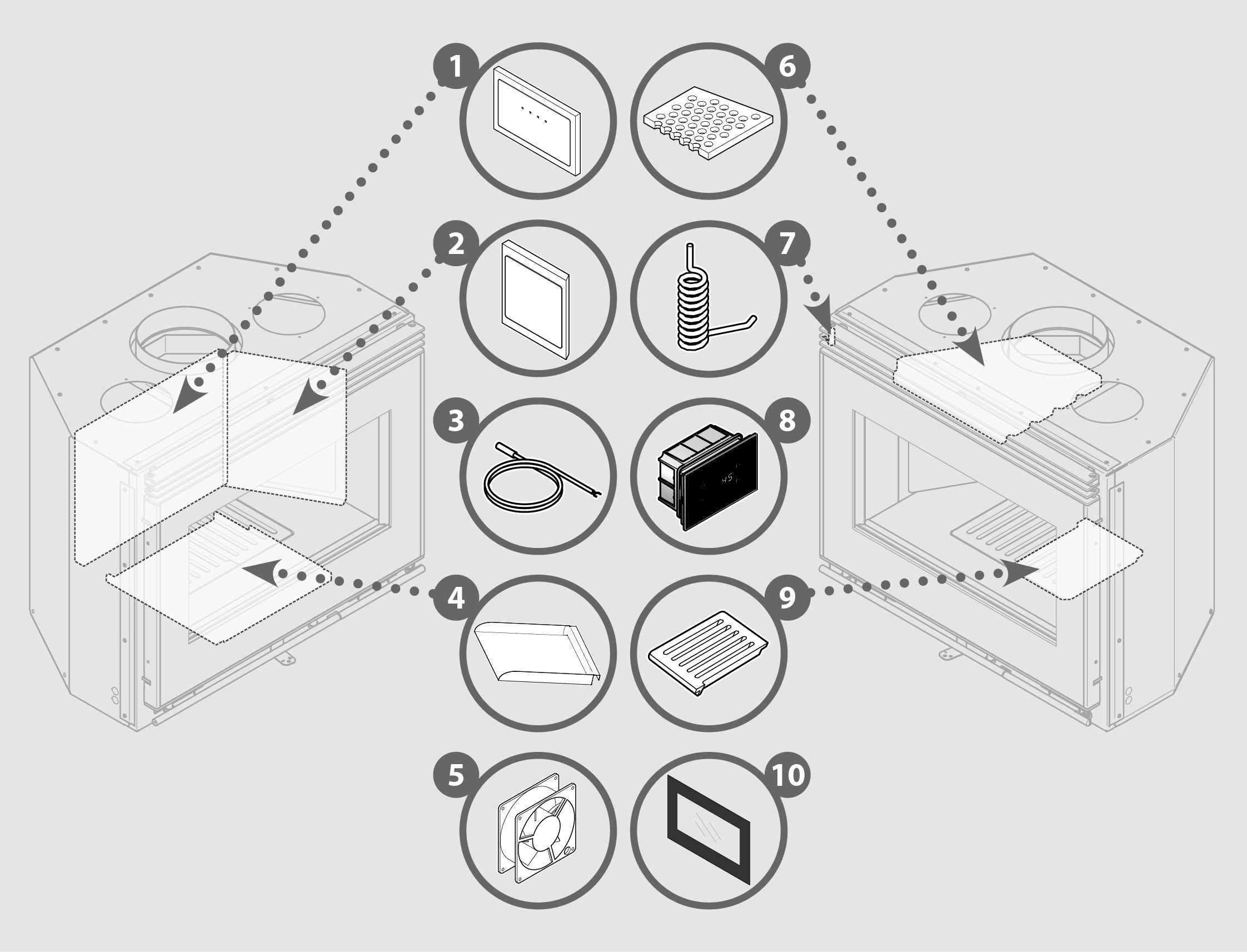 Vue éclatée COMPACT 80V - 6190310800