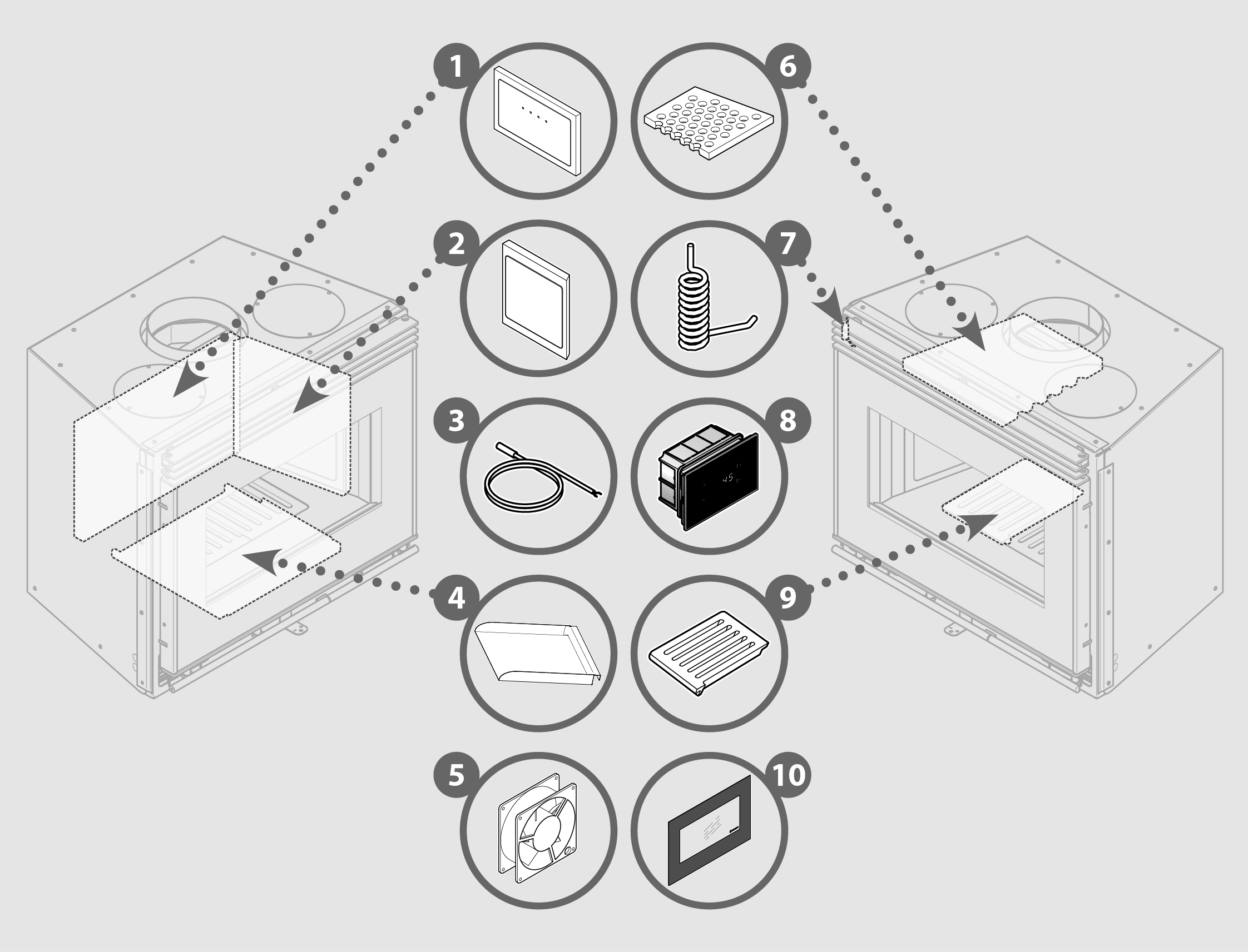 Vue éclatée COMPACT 70V - 6190310900