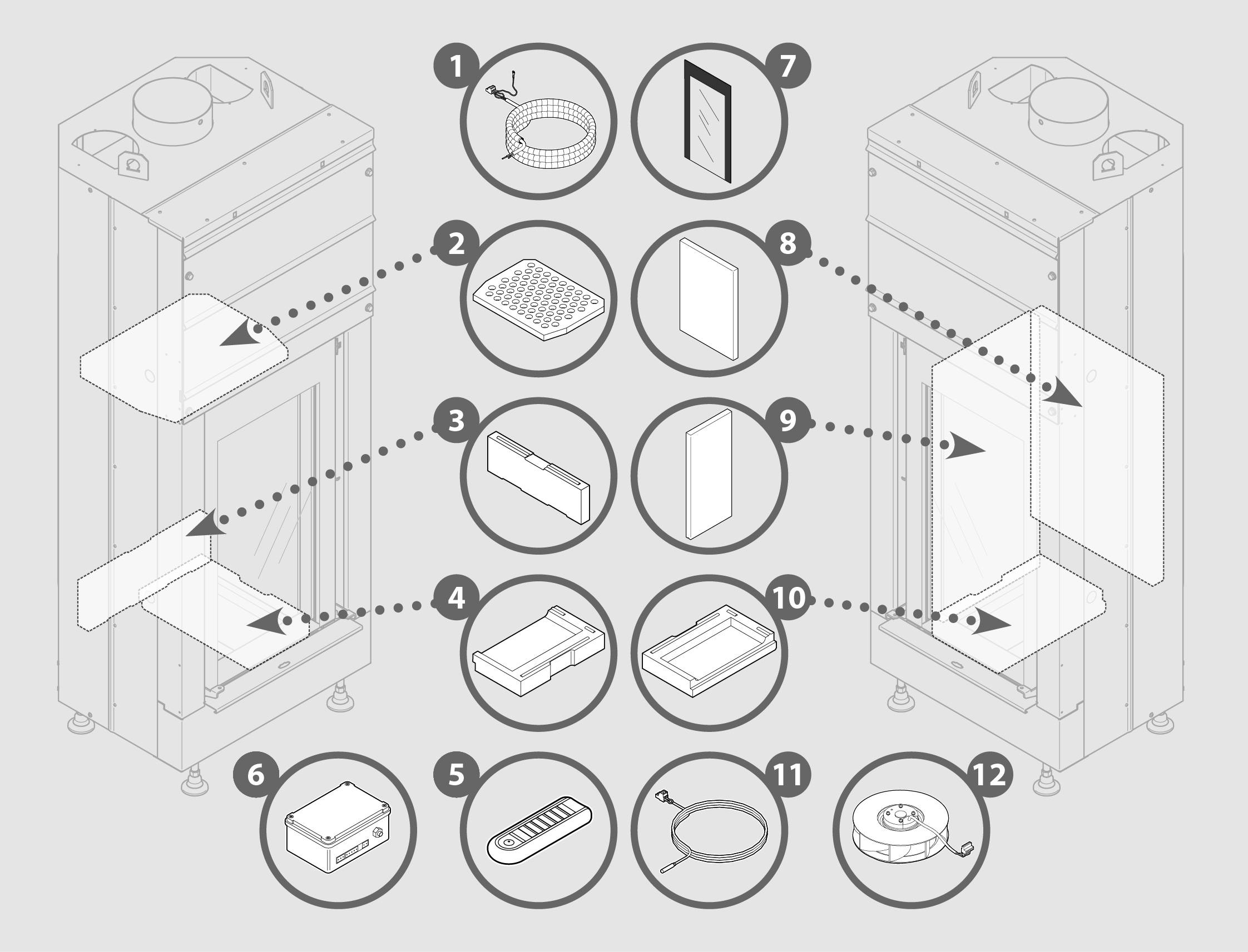 Vue éclatée LIGHT 03 - 6204004800