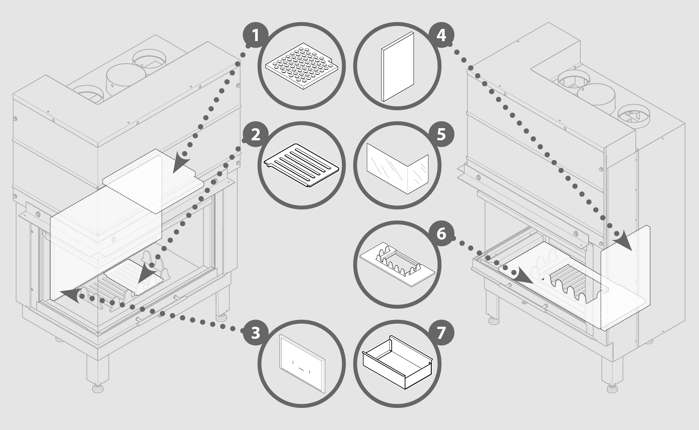 Vue éclatée CM P05N SX - 6204009700