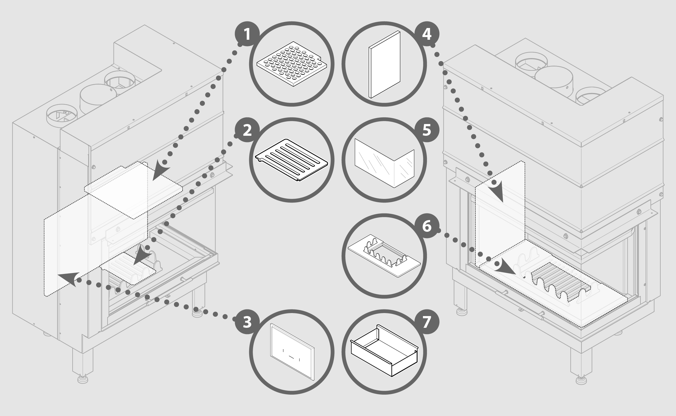 Vue éclatée CM P05N DX - 6204009800