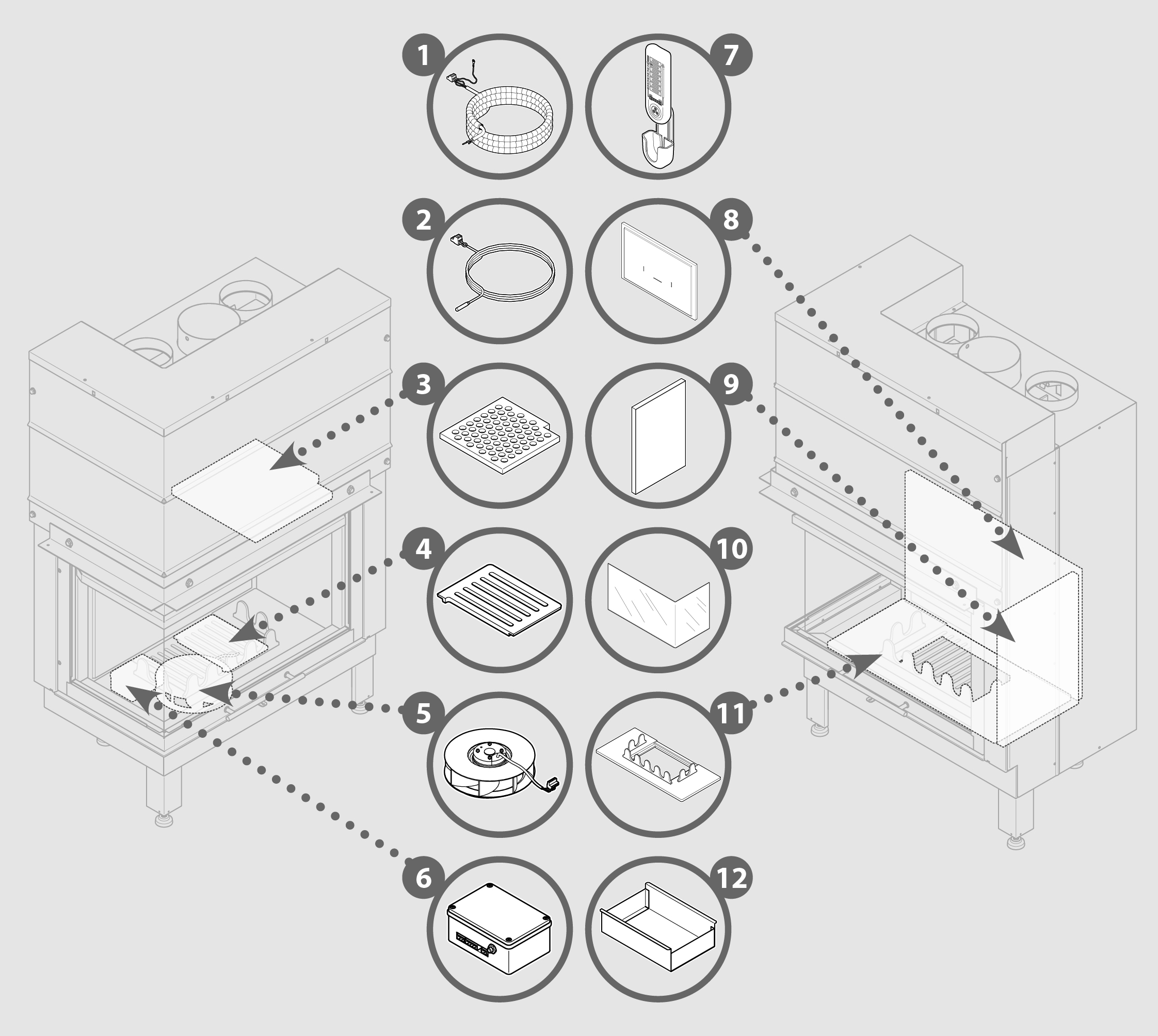 Vue éclatée CM P05V SX - 6205009700
