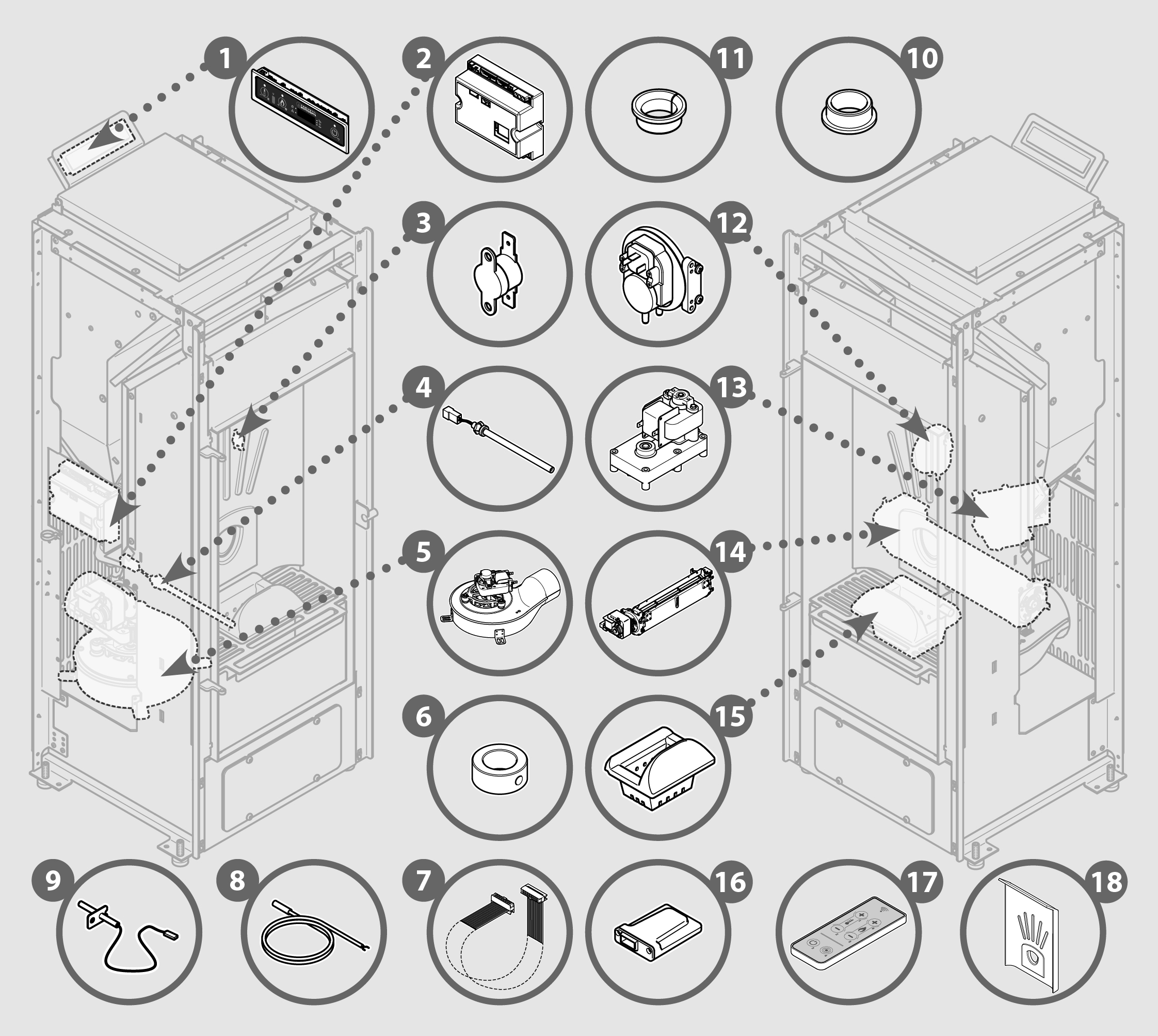 Vue éclatée LANDA - 72410417XX