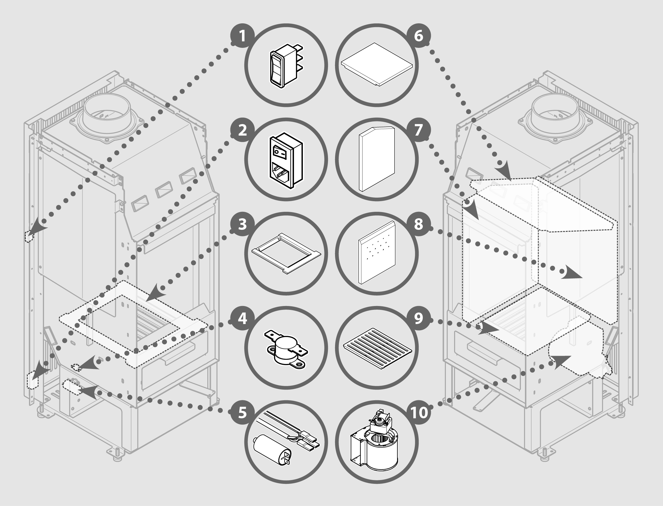 Vue éclatée BAIA - 72410495XX