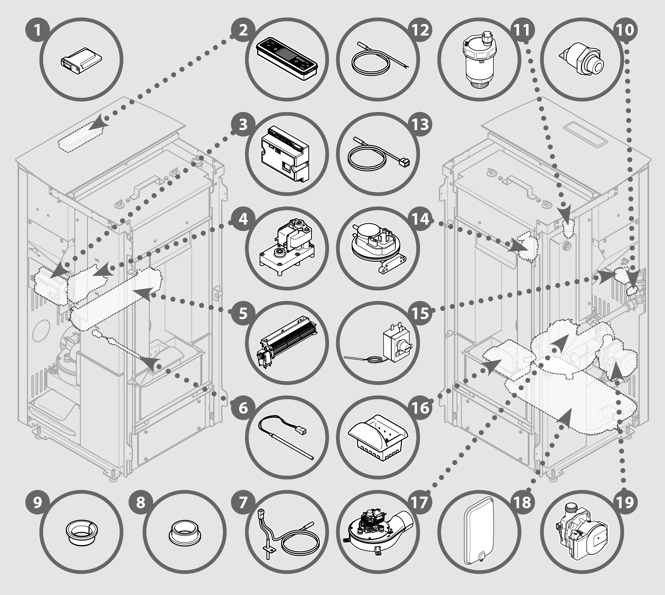 Vue éclatée TUGA - 72960371XX